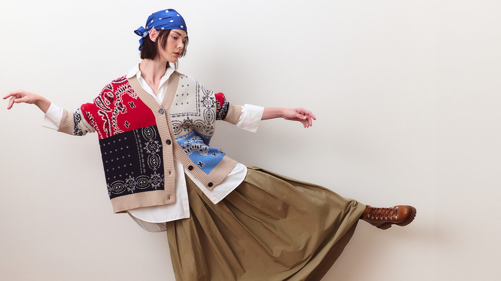 Cardigan Bandana Intrend